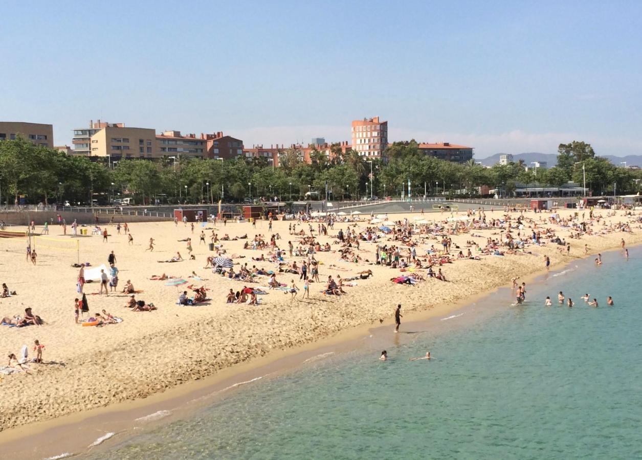Vila Olimpica Skyline Barcelona Exterior foto